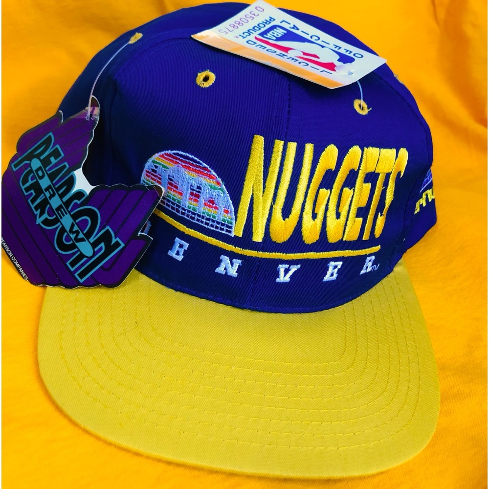 Vintage Drew Pearson Nuggets NBA SnapBack New with tags NWT